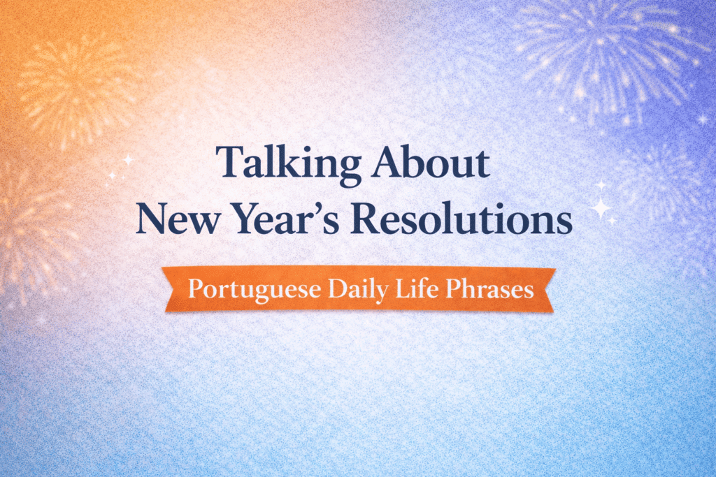 Talking About New Year’s Resolutions